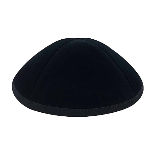 MJudaica Black Velvet Blvo Kippa