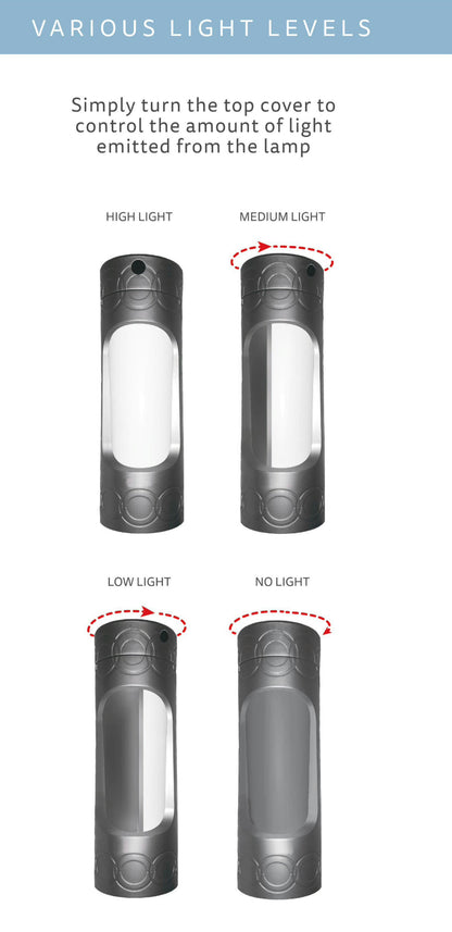 Shabbos Lux Max Lamp - Silver