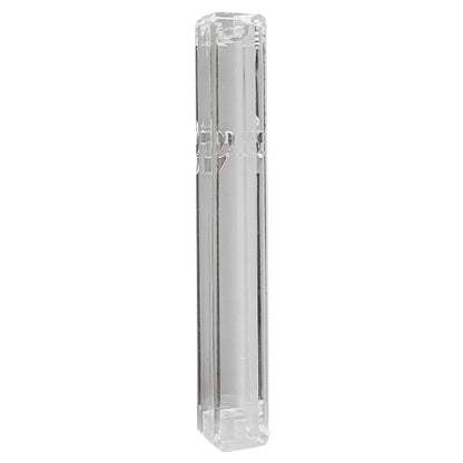 Transparent Plastic Mezuzah Case 15 Cm