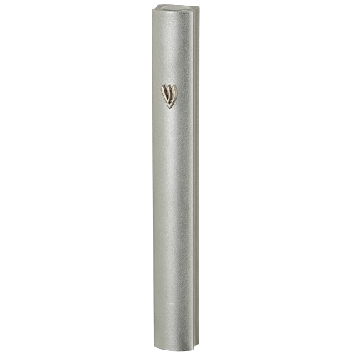 Aluminum Mezuzah Case - 12 cm