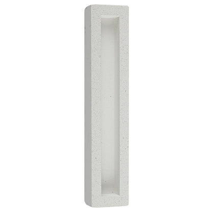 Concrete polymer Mezuzah Case12 cm