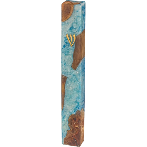 Epoxy Finish Mezuzah Case 15 cm