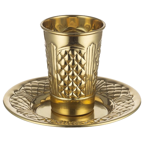 Elegant Kiddush Cup