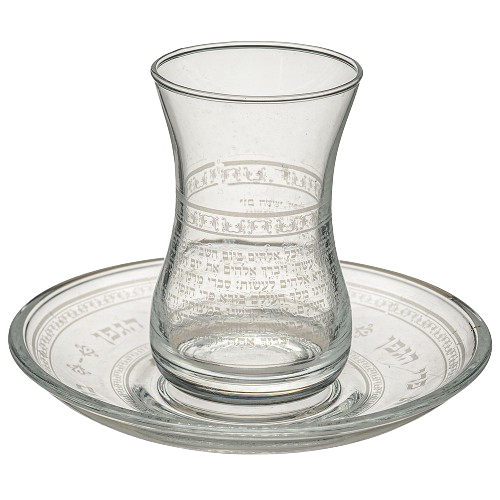 Glass Kiddush Cup