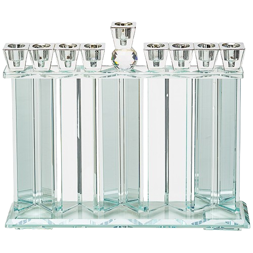 Crystal Elegant Menorah