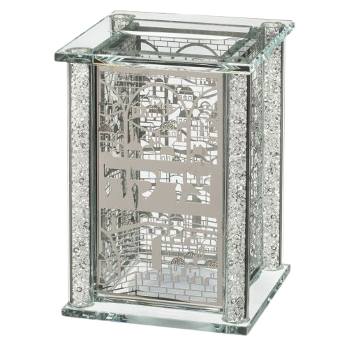 Crystal Tzedakah Box