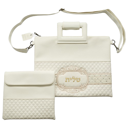 PU Fabric Talit and Tefilin Bag Set