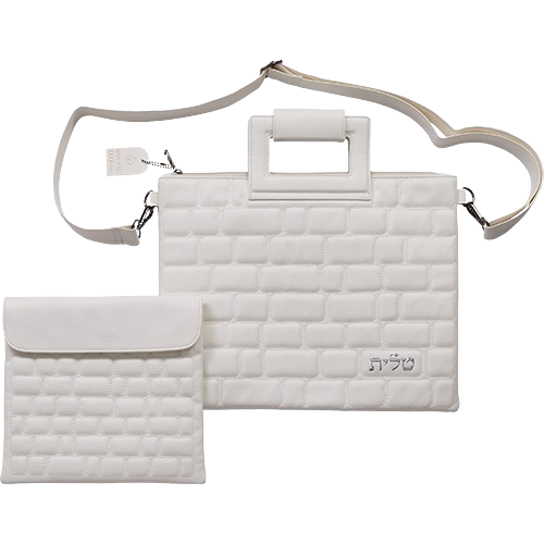 PU Fabric Talit & Tefilin bag Set