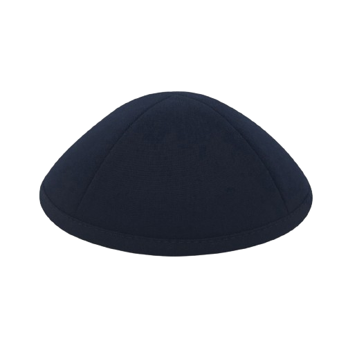 MJudaica Navy Fine Cotton Kippa