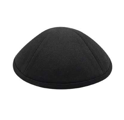 MJudaica Black Cotton Kippa