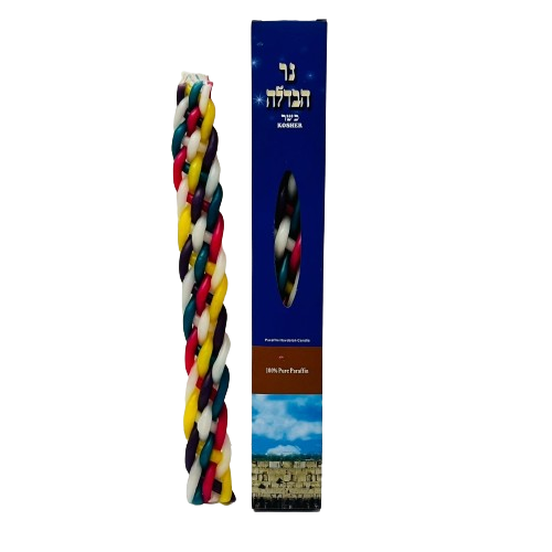 Havdala Candle - Colorful