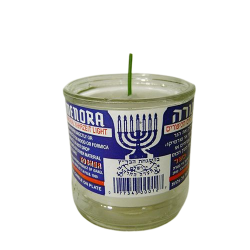 Memorial / Yahrzeit Candle 26 Hour