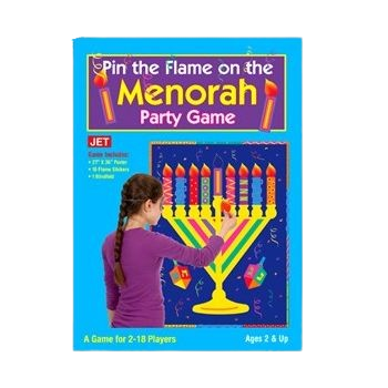 Pin the Flame on the Menorah