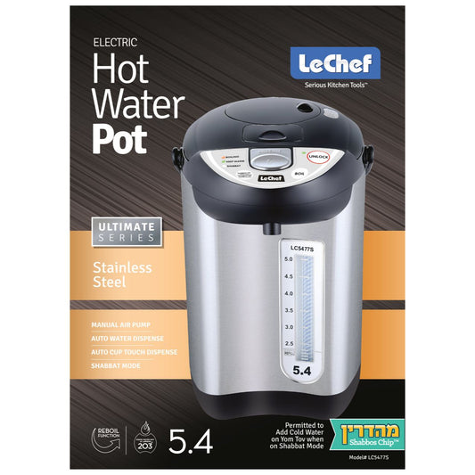 Le'Chef Electric Hot Water Pot 5.4 QT